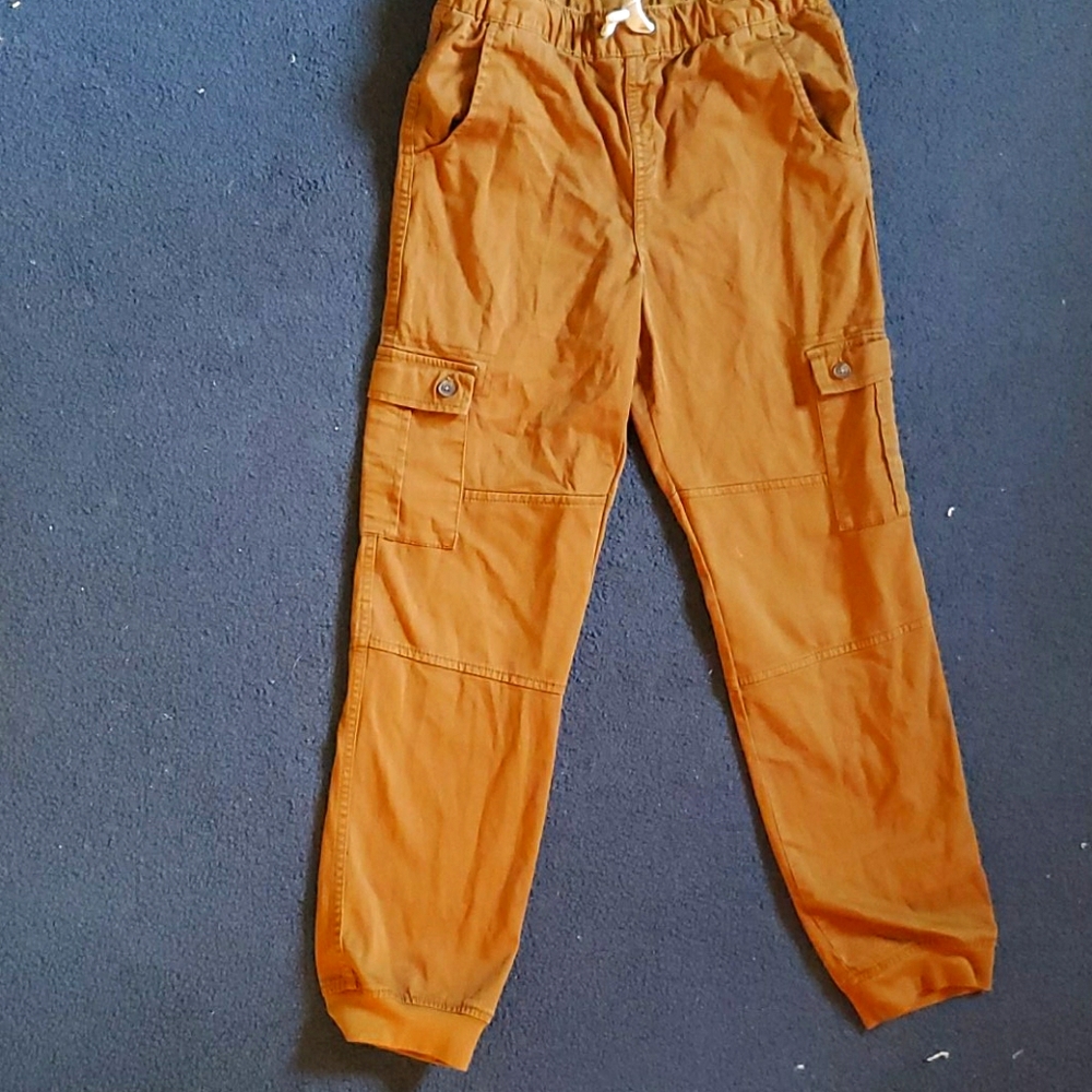 Tan cat and jack cargo pants/joggers